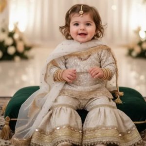 Shirt gharara with dupatta